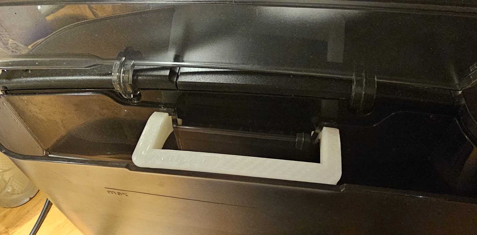 3D printet håndtak til Siemens EQ6 kaffemaskin