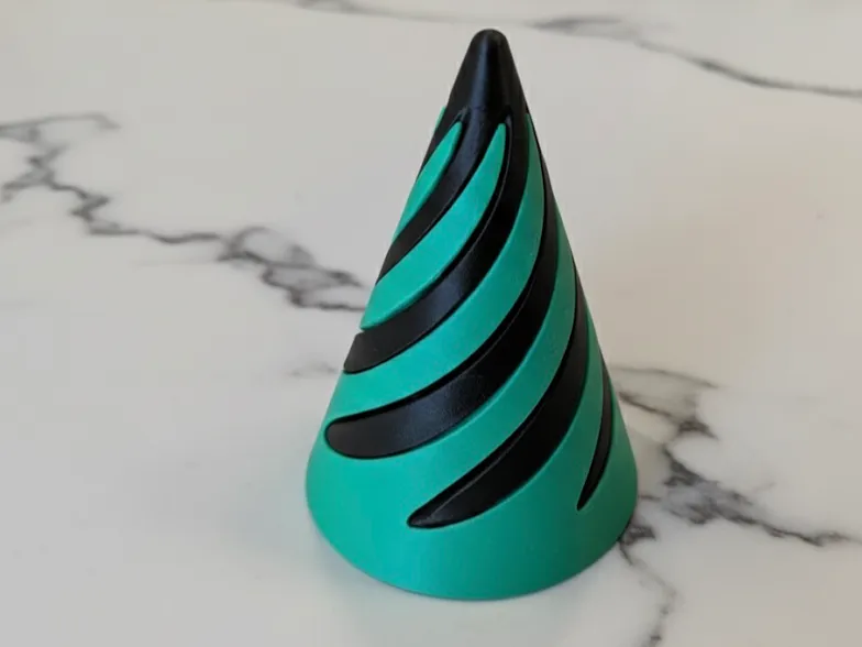 3D print fidget cone